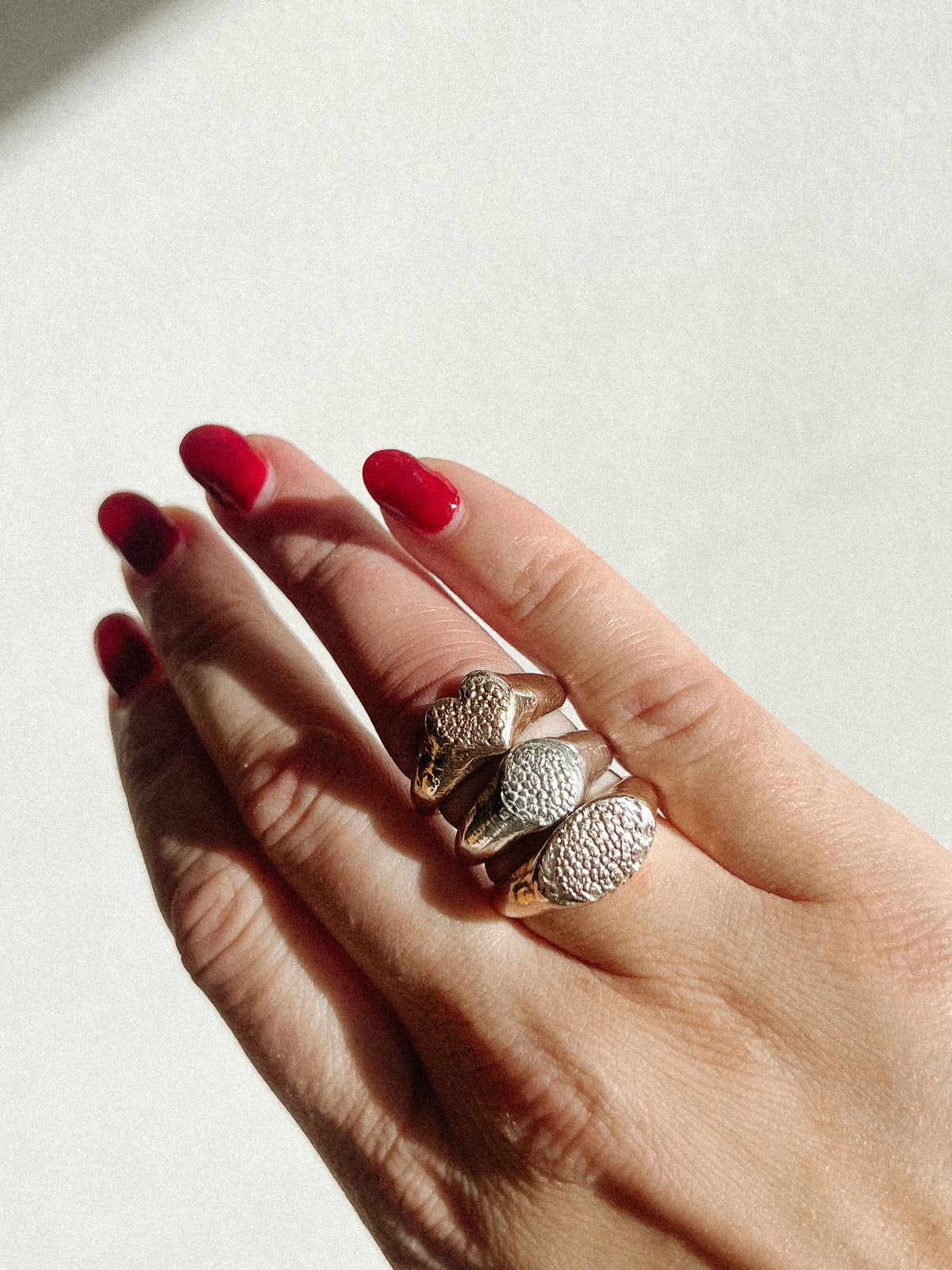 The Imprint Heart Ring