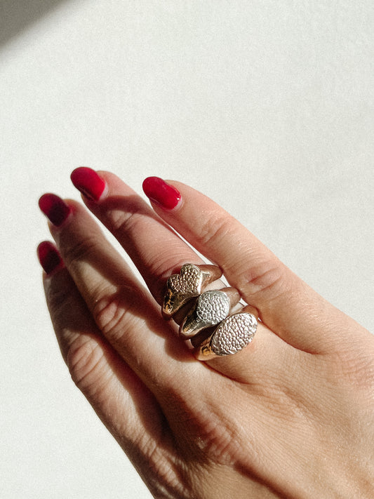 The Imprint Round Ring