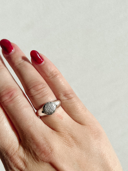 The Imprint Round Ring